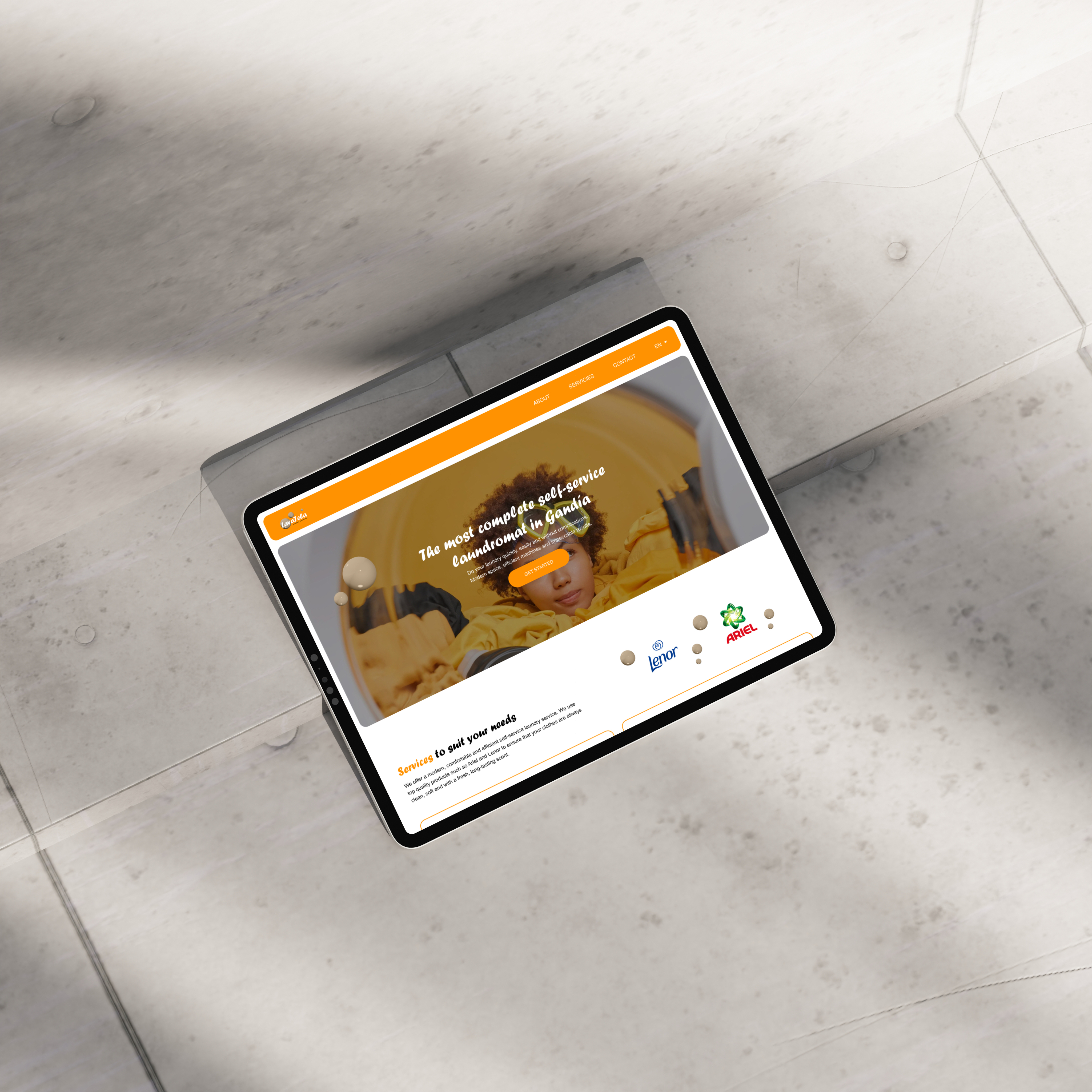 Mockup Lavatela